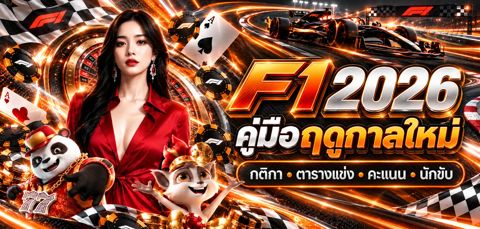 F1 2026 กติกา ตารางแข่ง คะแนน และนักขับ